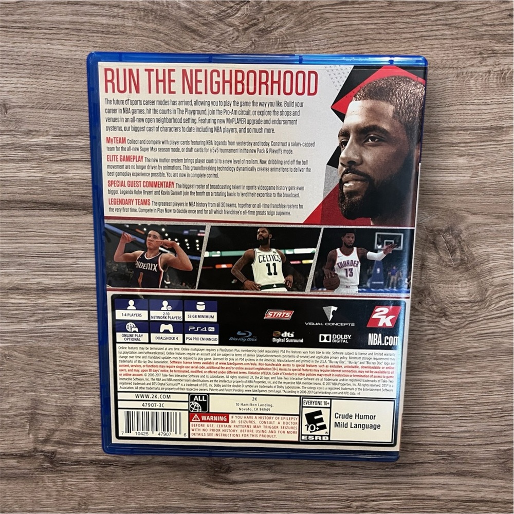 NBA 2K18 PlayStation 4‎ PS4 Video Game - Picture 2 of 3